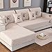 Produktbild HKPLDE Sofabezug Einfach rutschfest, Sofaüberwürfe 3 Sitzer Strapazierfähig Jacquard Weich Sofaüberzüge Sofaschoner Für Sofa-B-Kissen Abdeckung45x45cm