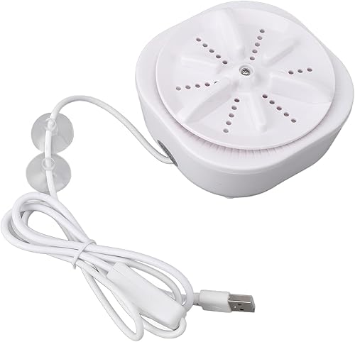 Miniatura 2 de Mini lavadora con USB, compacta, vibración de alta frecuencia, lavadora portátil para calcetines, ropa interior, toallas, adecuada para viajes de