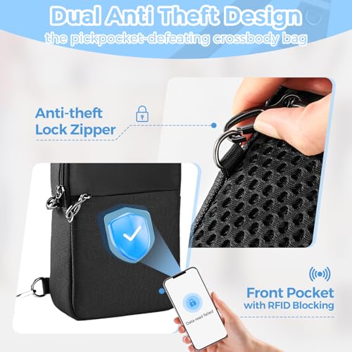 VADOO Anti-Theft Sling Bag