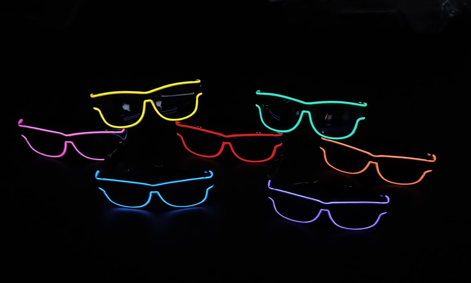 Shutter Glasses White in Blue