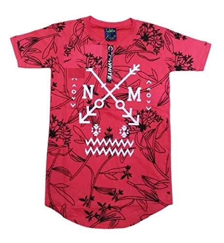 GenericC.G. Fashion - Regular Fit Men's Cotton T-Shirt-Half Sleeve's-Red