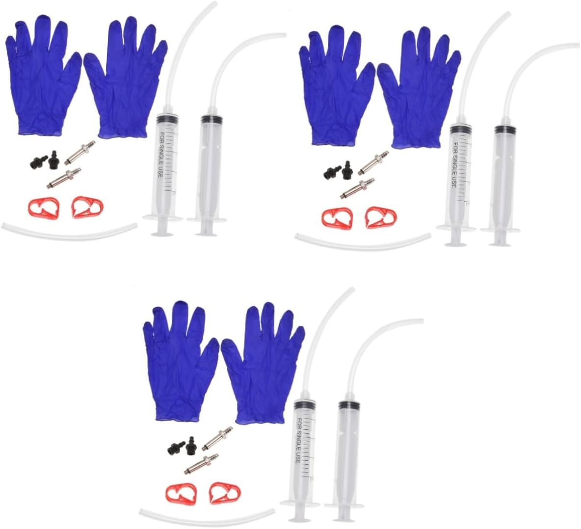 Bike Brake Bleed Kit Hydraulic Oil Injection Tool for Avid Formula Maintenance for Effortless Bicycle