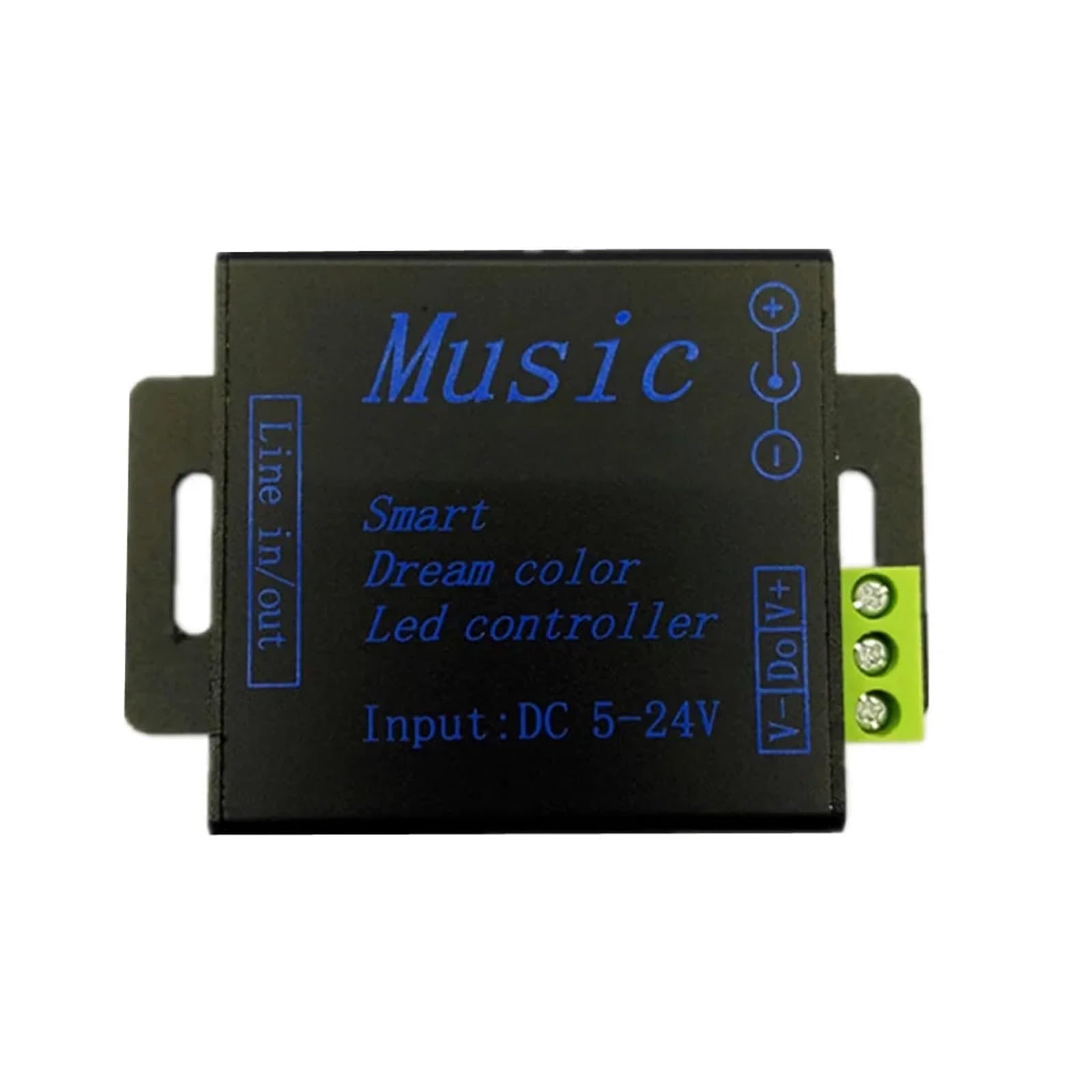 Controlador SPI LED RGB con sincronización musical para efectos dream color dinámicos