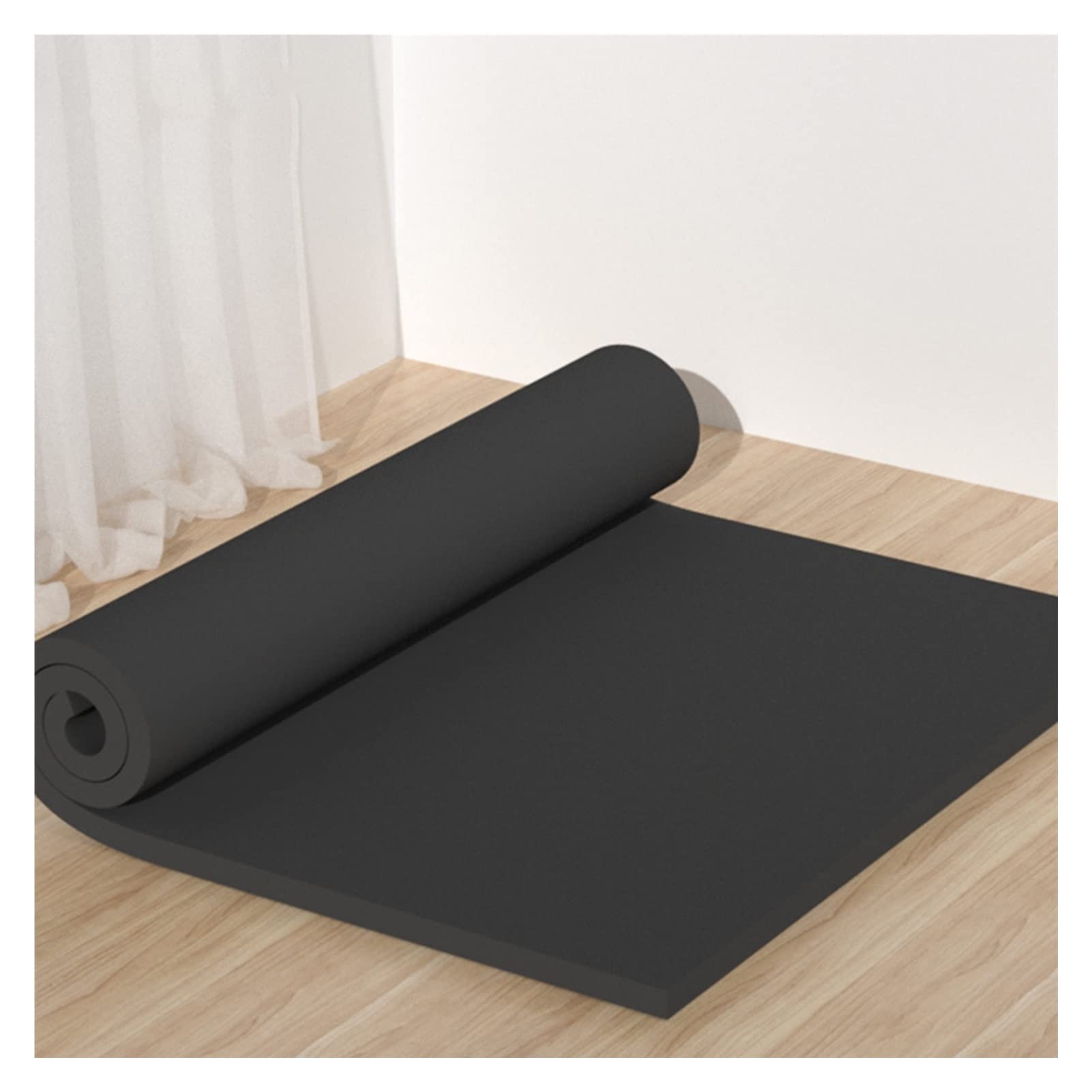 XPLKQXE Aparcamiento Protect Car Corner, Suave Extra Ancho Protector Bordes, Aparcamiento Almacén Protector Pared Garaje (Color : Black, Tamaño : 4m)