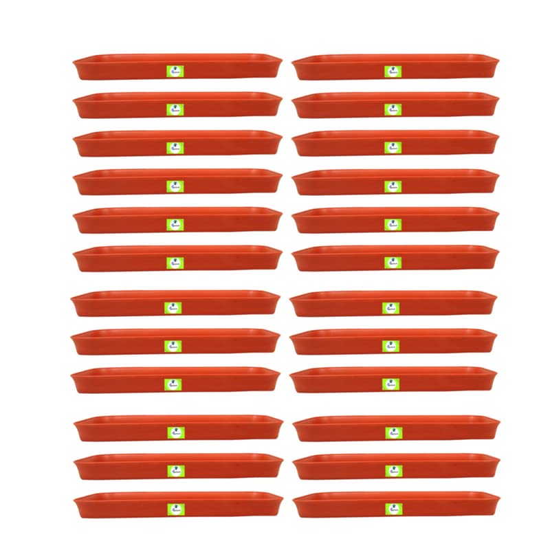SPYLARKS™ Square Planter Gamla Bottom Plate/Tray/Saucer Base Plate/Dip Tray Suitable for 16inch Flower Pots-(12incheees)(Pack of 24) (B09TG9CZ2Y) Amazon Price History, Amazon Price Tracker