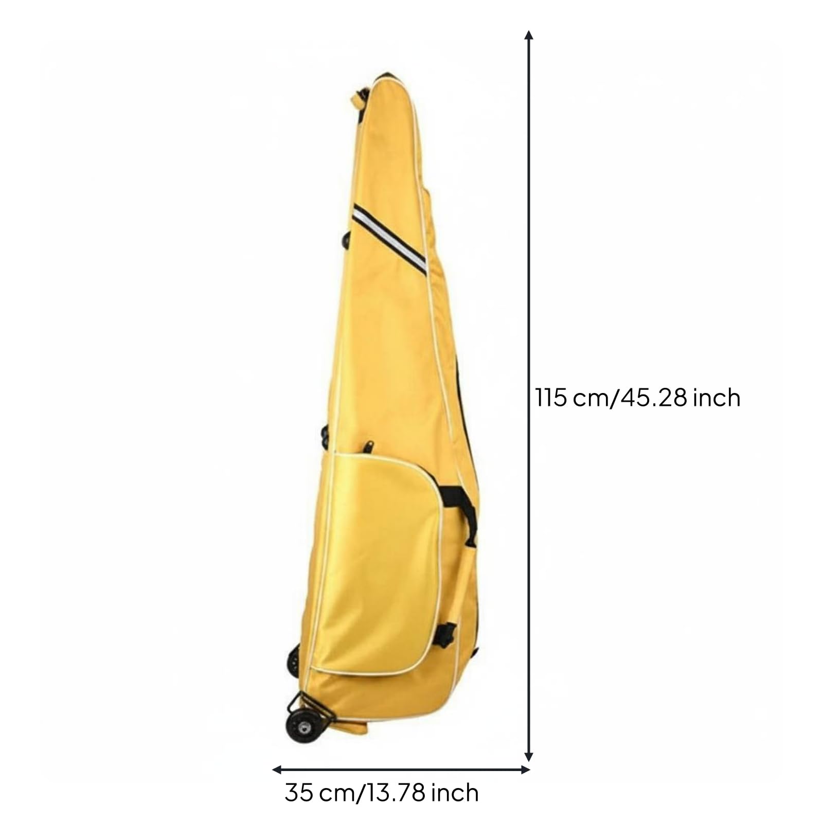 Sacca da Scherma con Ruote Leggera Borsa Porta Spada e Maschera Scomparti Multipli Attrezzatura Sportiva per Adulti, Bambini