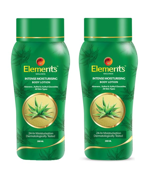 Elements Wellness Intense Moisturising Body Lotion 200ml, Elements Wellness, Intense Moisturising Body Lotion (Pack Of 2)