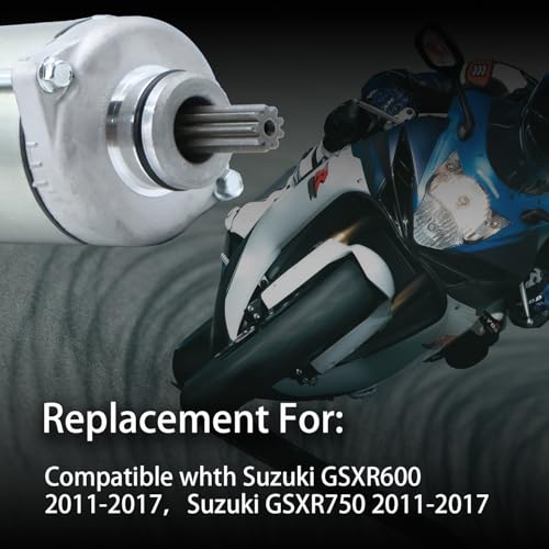 31100-14J10 31100-14J00 Motor de arranque compatible con Suzuki GSXR600 GSXR750 2011-2017 miniatura 2