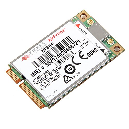 Módulo Mini PCIe Sierra MC8790 3G HSDPA WCDMA para conectividad celular integrada