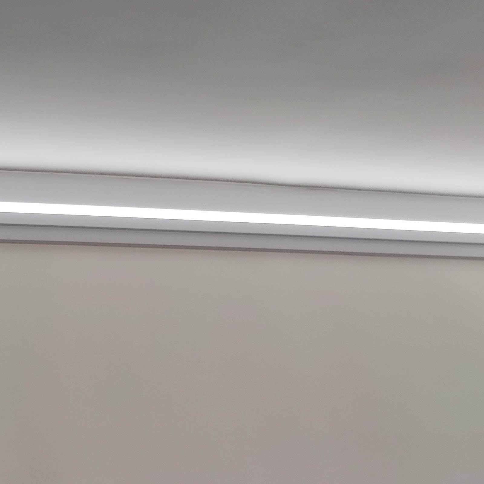 LED Crown Molding Accent Lighting - Lighting Aluminum Channel for LED Strips - Cuttable Led Channel Crown Moulding Trim for Basement, Theater, Hotel Wall Washer Decor(H-5.9in/15cm,114.8ft/35m)