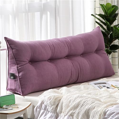 Coussin lombaire compensé : soulagez le mal de dos grâce au dossier de tête de lit rouge