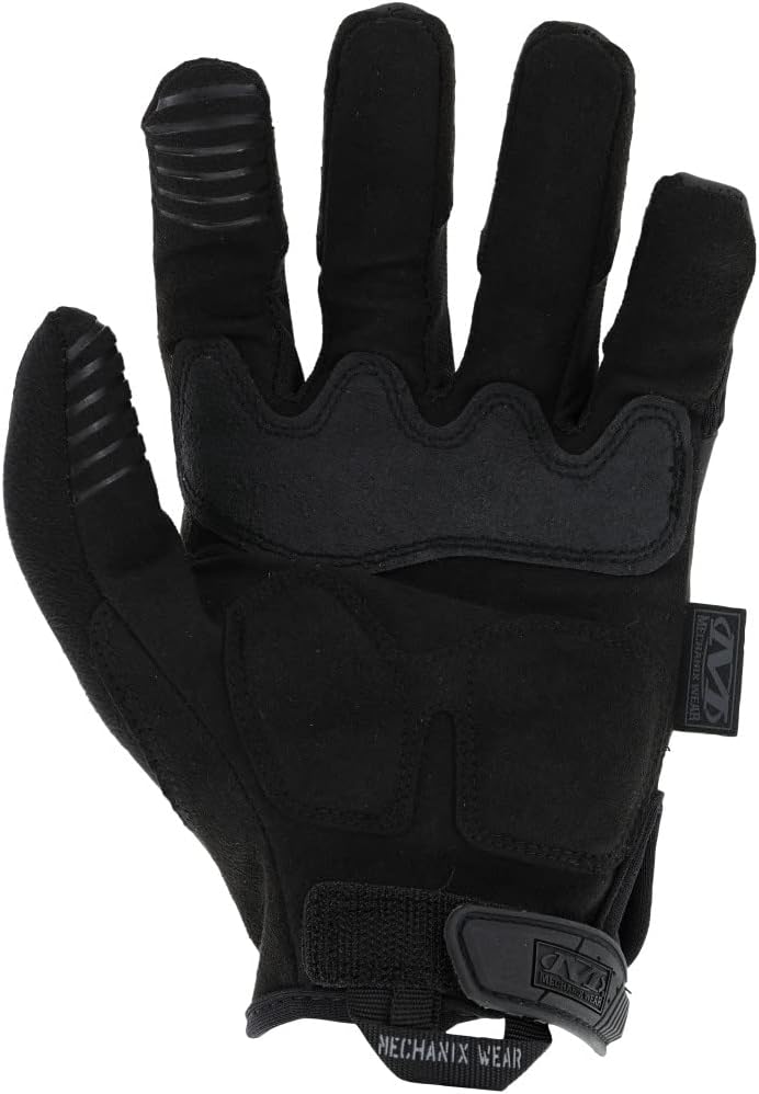 Mechanix Wear: M-Pact Covert Tactical Work Gloves (Large, All Black) - Powersports Gloves - 