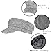 ColorSun Women's Newsboy Caps Beret Hat for Fashion Ladies Gray