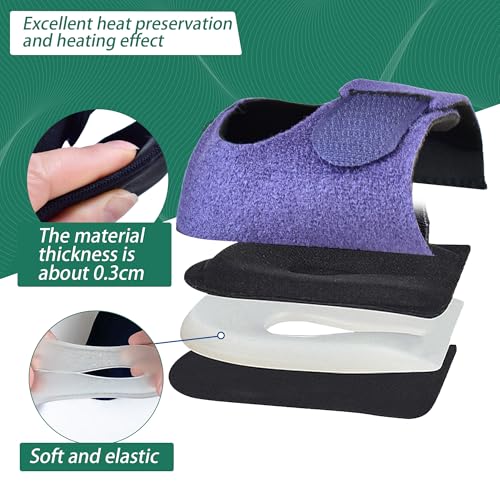 Image of Plantar Fasciitis Gel Heel Protectors Pain Relief Heel Cups for Women Men Heels Spur, Heel Inserts Cushion Pads for Heel Pain and Spur for Achilles Tendonitis Cracked Heels for Women and Men