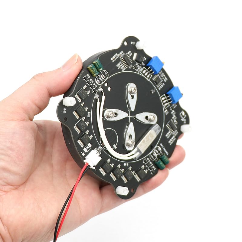 Módulo de levitación magnética con lámpara LED, plataforma de carga máxima de 500G, Kit de núcleo DIY para máquina de levitación magnética con potencia