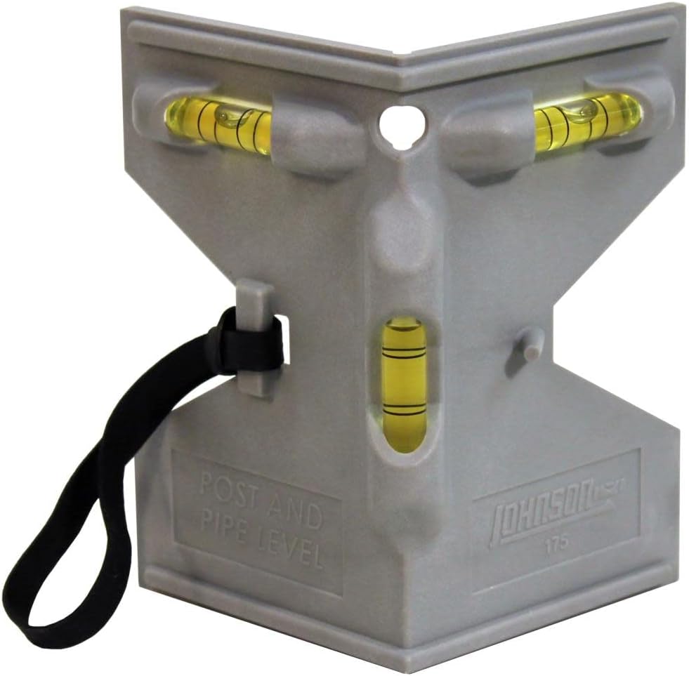 Johnson Level Post And Pipe Level