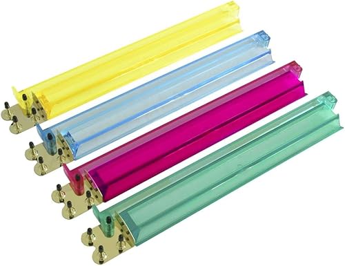 Miniatura 6 de Set - Azulejos Blanco/Borgoña - Brazos de empuje clásicos - Caja de aluminio - Negro