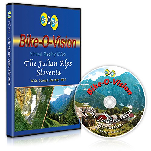 Bike-O-Vision - Virtual Cycling Adventure - The Julian Alps, Slovenia - Perfect for Indoor Cycling and Treadmill Workouts - Cardio Fitness Scenery Video (Widescreen DVD #34) Bike-O-Vision - Virtual Cycling Adventure - The Julian Alps, Slovenia - Perfect for Indoor Cycling and Treadmill Workouts - Cardio Fitness Scenery Video (Widescreen DVD #34)