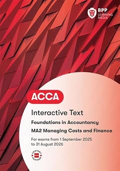 FIA Managing Costs and Finances MA2 Interactive Text