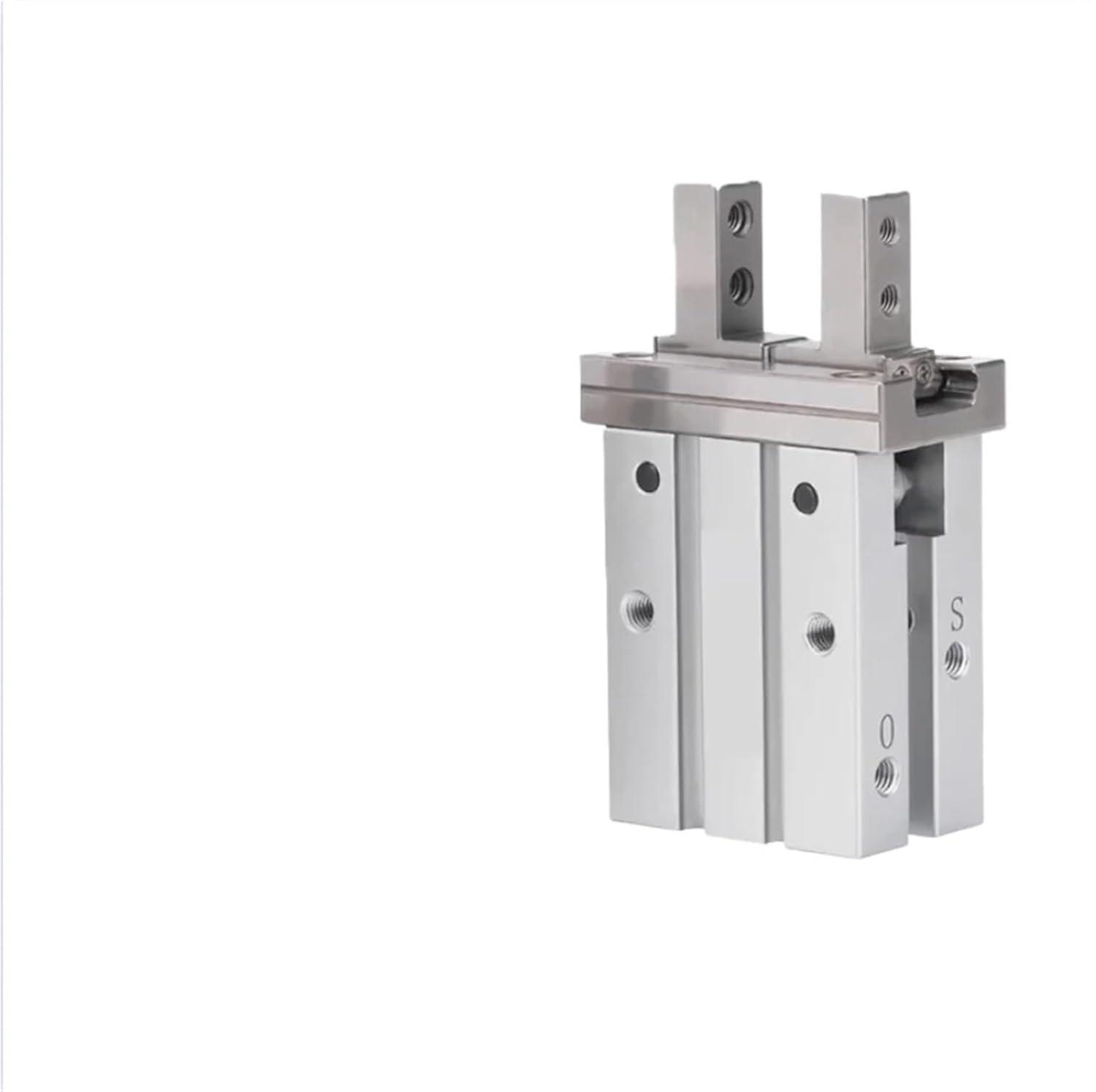 1pcs Finger Cylinder Small Pneumatic Mechanical Parallel Gripper Pneumatic Gripper Fixture HFK10/16/20/25/32(HFK20)