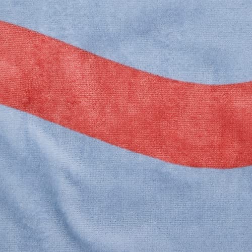 Lacoste Kane 100% Cotton Beach Towel, 36" W X 72" L, Light Blue/Multi #TOP6