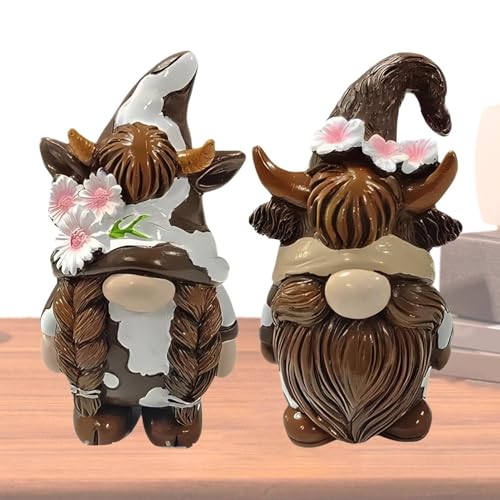 Décorations d'intérieur figurines gnomes résine pour sublimer un meuble vide