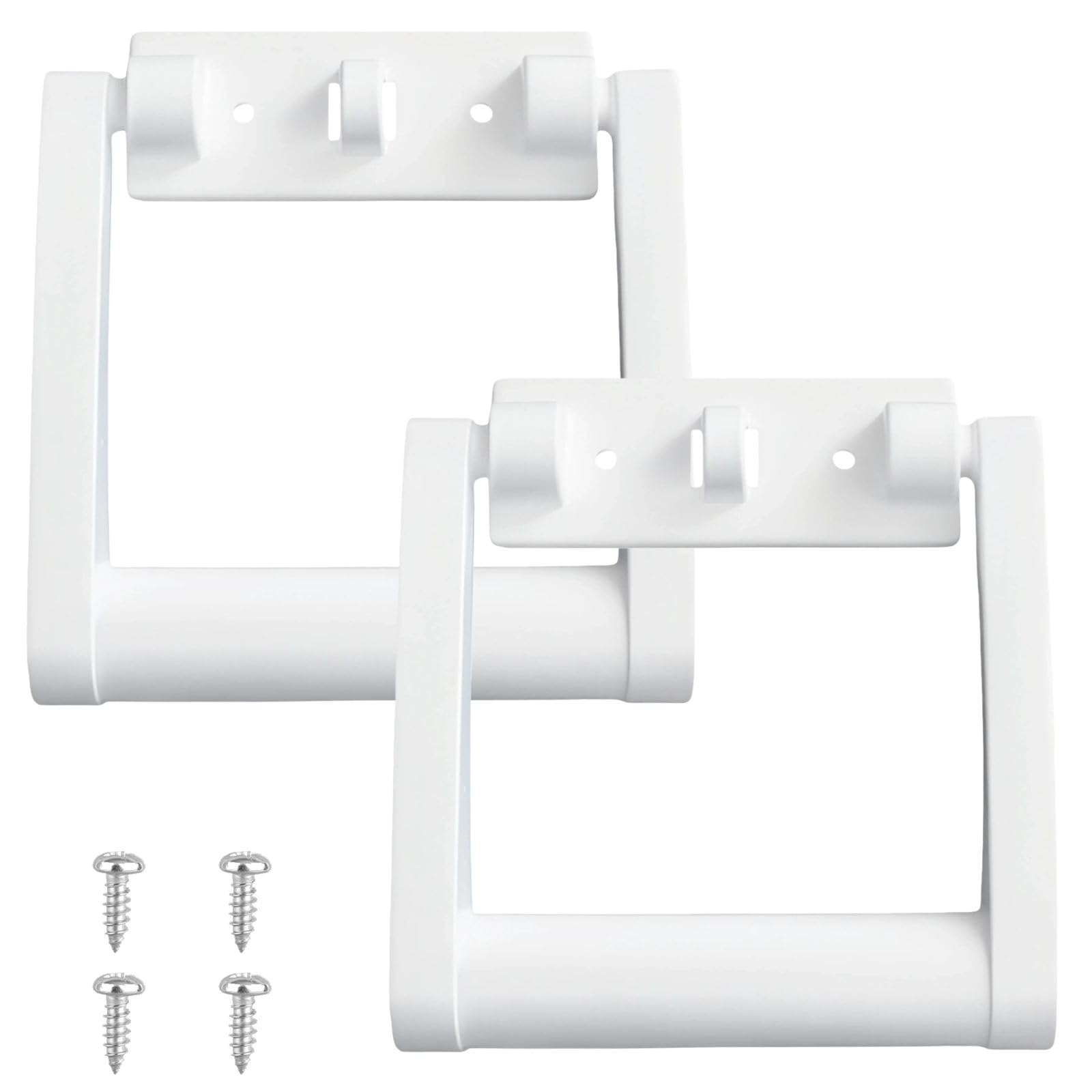 GeegAcc White Plastic Cooler Replacement Handle #21023 with Screws | 2-Way Cooler Accesso…