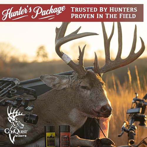 image for ConQuest Scents Hunter’s Package – Vs-1 & EverCalm Deer Herd Scent