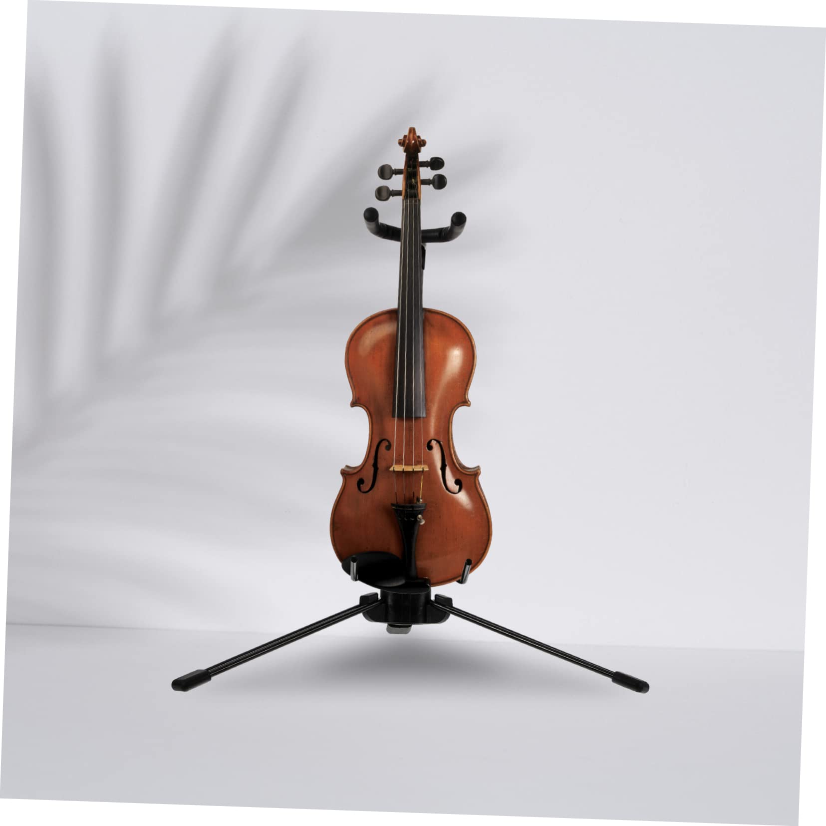 FAVOMOTO Folding Music Stand Iron Wind Instrument Holder Space-saving Digital Wind Instrument Rack