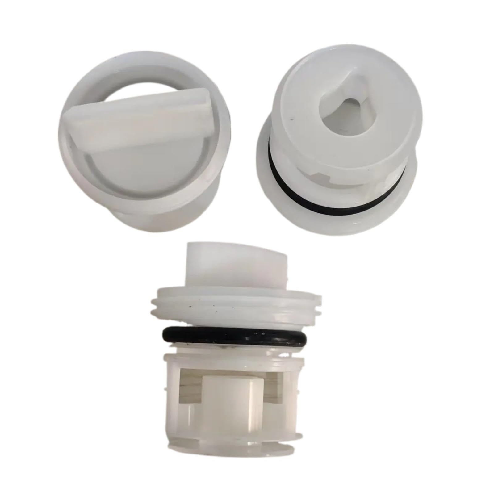Rshechufbfg Plum Drain Pump Filter Cover Drain Plug Replacement Parts, Compatible For Samsung, Haier, Little Swan, Tcl, Midea Washing Machine(Plum)
