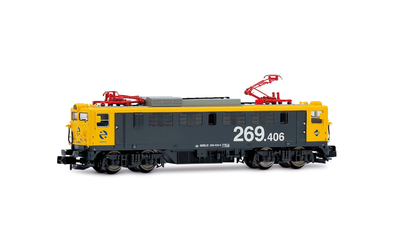 ARNOLD HN2676 RENFE, lokomotywa elektryczna 269-400, żółto-szara „Largo Recorrido”, odc. V Kolejowe lokomotywy elektryczne