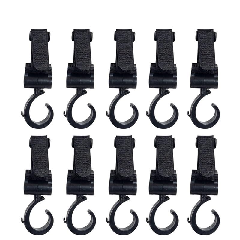 1/2/5/10PCS Pram Hook Baby Stroller Accessories Shopping Prop Multi Purpose Baby Stroller Hook Multi Purpose Shopping Pram Hook(C20-10 pcs)