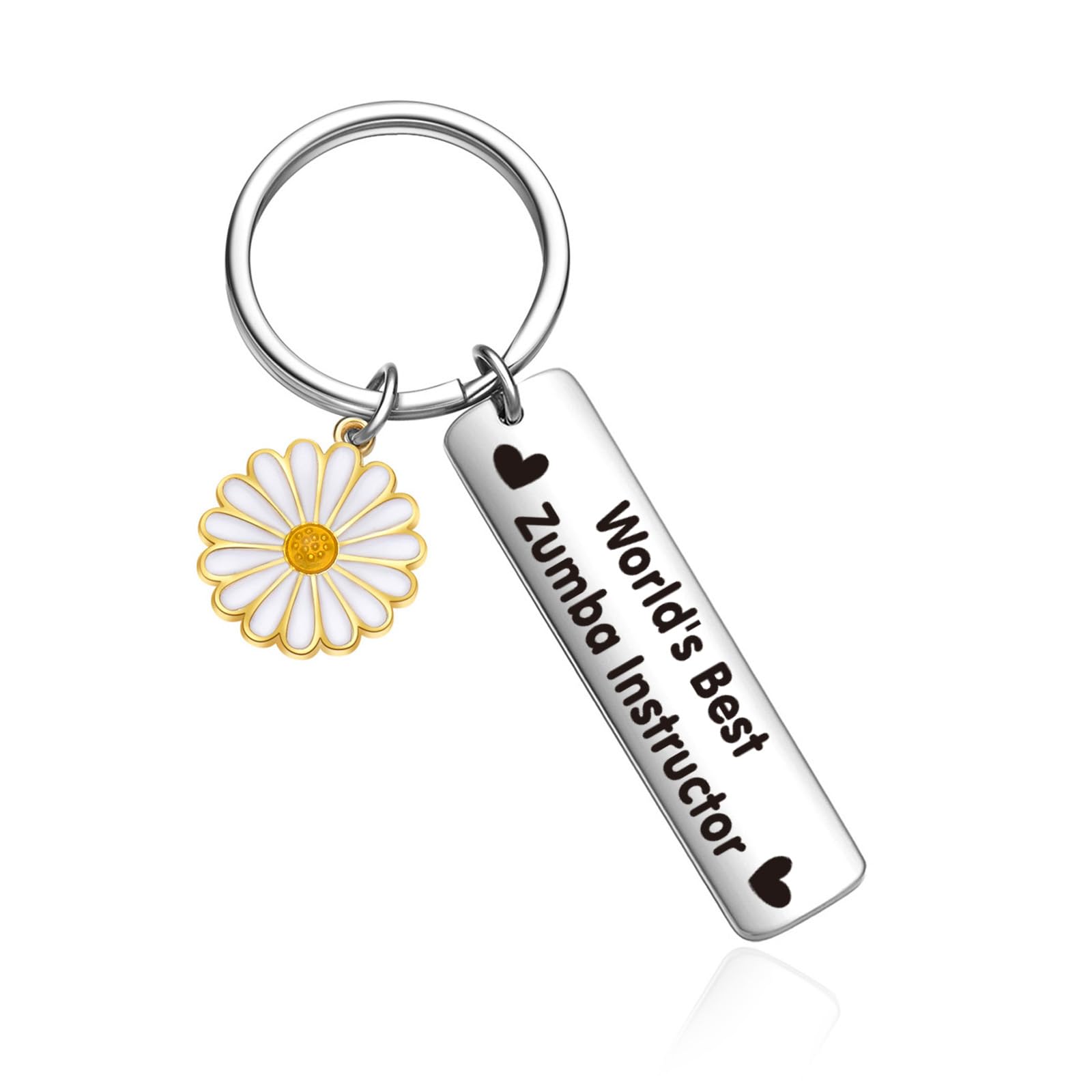 OWHOMS Zumba Keychain For Zumba Teacher & Instructor Gifts, Dacne Lover Keychain Jewelry