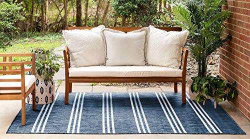 Tapete decorativo rectangular Unique Loom 5'3" x 8' miniatura 4