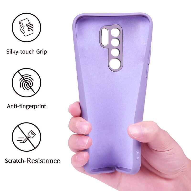 CENHUFO Cover Xiaomi Redmi Note 9S / Note 9 Pro, 360 Gradi Antiurto con Protezione Schermo Integrata Rugged Trasparente Case Fronte Retro Doppia Custodia per Xiaomi Redmi Note 9S / 9 Pro - Nero