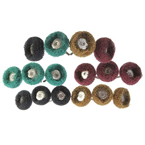 Abrasive Wheel, POWERTOOL 40Pcs Buffing Polishing Wheel Set for Dremel Rotary Tool Grinding Accessories