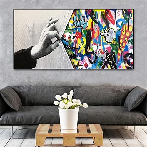 Diamond painting kit complet 5D art abstrait 70x210cm pour adulte