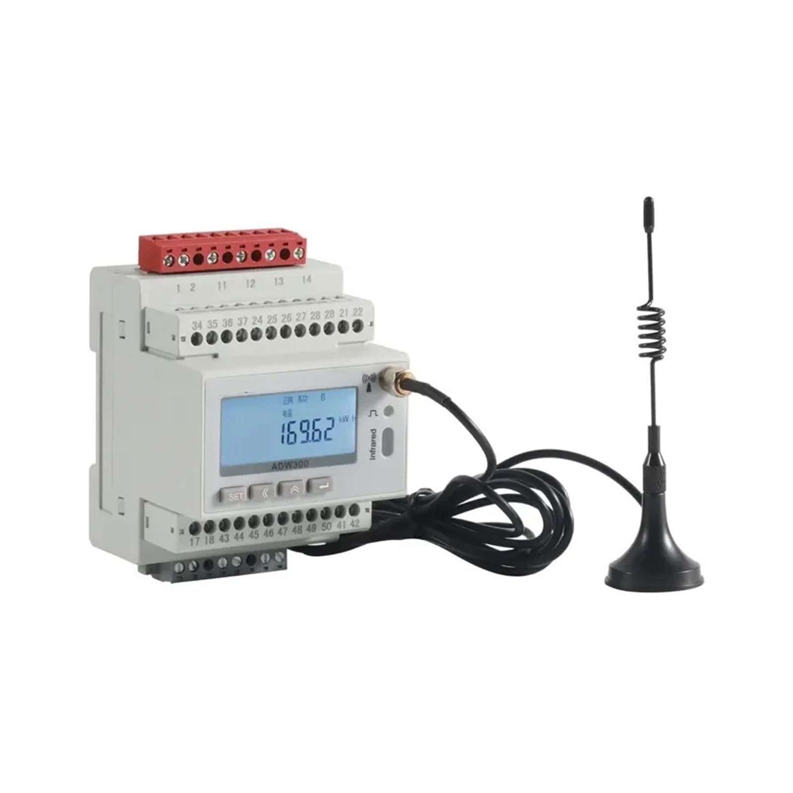CXFCIHFT ADW300 Smart Energy Meter RS485 MODBUS-RTU 3three Phase Electricity Meter(ADW300)