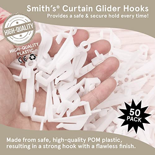 Smith’s® Glider Hooks, White, 48mm by 23mm - Image 2