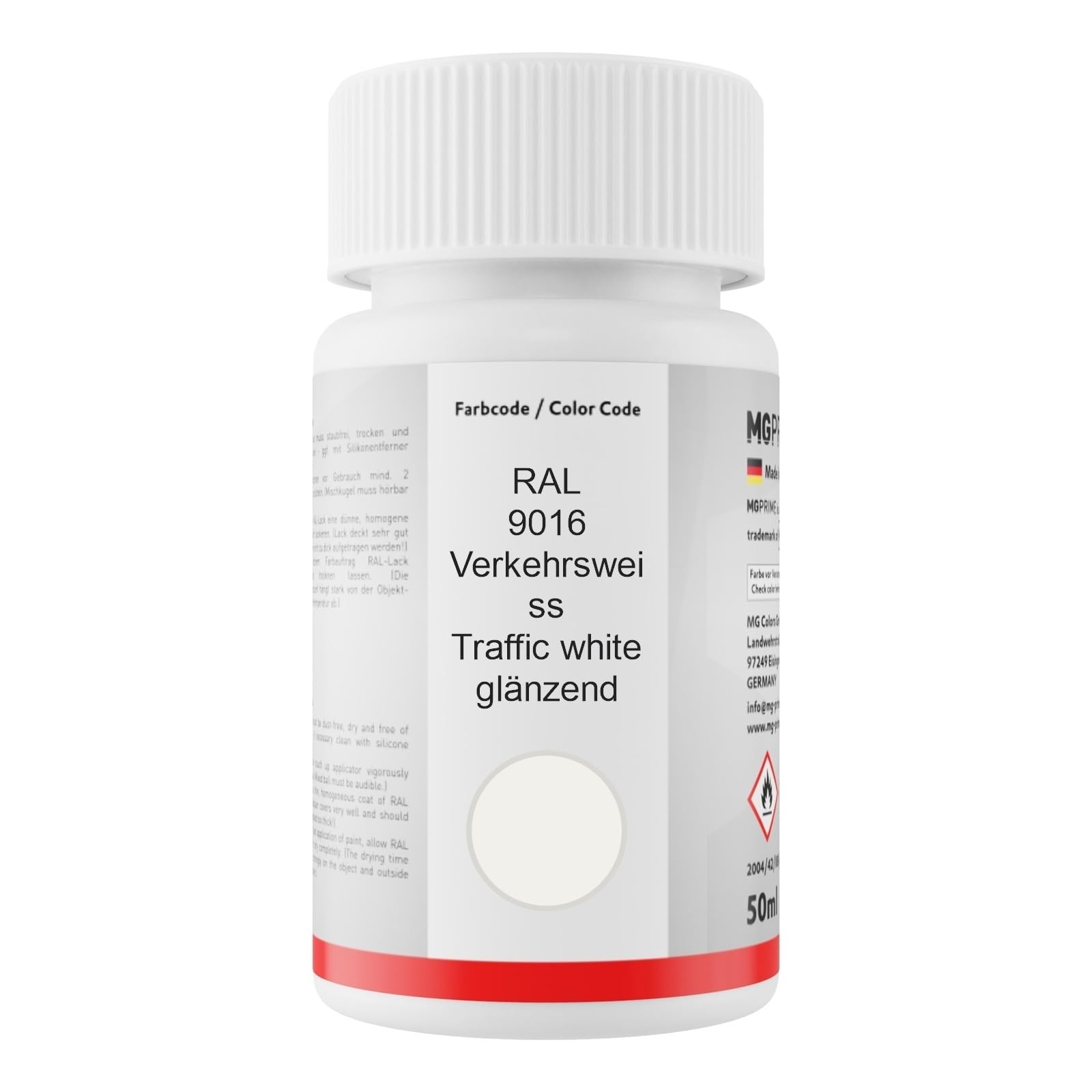 Vernice Di Ritocco Per Renault D16 Ivoire/Ivory-Beige - Kit Con Base E Trasparente - Foto 2