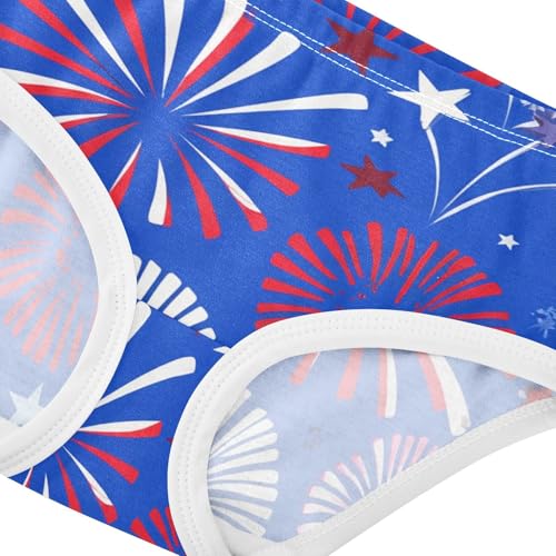 Animals Toddler Girls Underwear 2t Cotton Cute Panties Girl Red Festive Fireworks Blue Kids Briefs Undies4