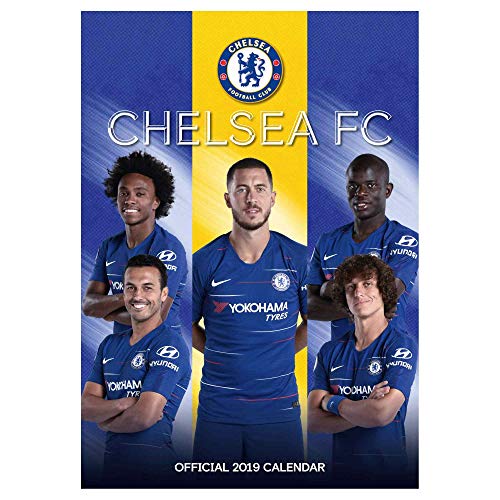 Official Chelsea FC (Premier League) 2019 Soccer Calendar (A3)