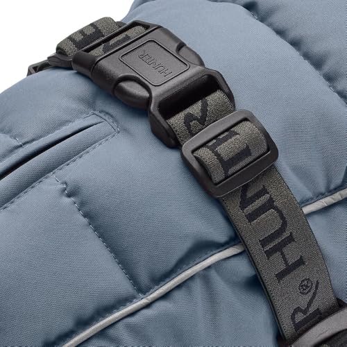 HUNTER Hundemantel Paxson Dachshund, Farbe: karamell, wasserabweisend & warm gefüttert, idealer Wetterschutz, reflektierend, für kleine Hunde mit langem Rumpf, Größe: 45