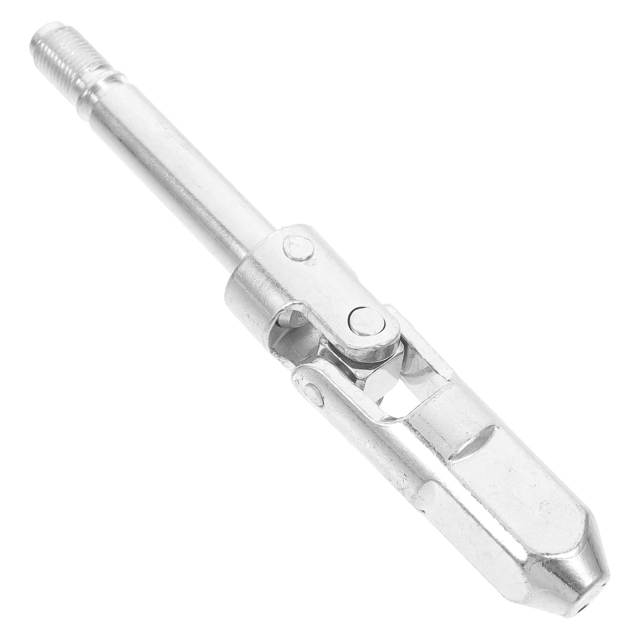 jojofuny Universal Jack Direction Joint Trailer Jack Part with Drop Shaft Steel Cardan Head for Vehicle Lifting and Trailer Supplies