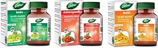 Dabur Ashwagandha,Amla and Haldi Tablets for Immunity,Skin and Eyes (220)