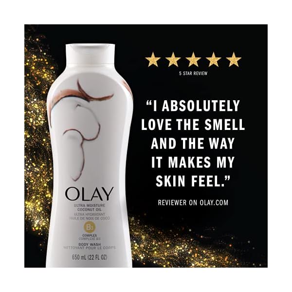 Olay-Ultra-Moisture-Coconut-Oasis-Body-Wash-for-Smooth-and-Healthy-Looking-Skin-22-Fl-Oz-Pack-of-4 Olay Ultra Moisture Coconut Oasis Body Wash, for Smooth and Healthy Looking Skin, 22 Fl Oz (Pack of 4)