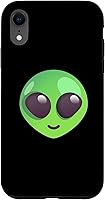 Vista 16 de iPhone 12 Pro Max Emoticon Alien Face Extraterrestre Alien Case