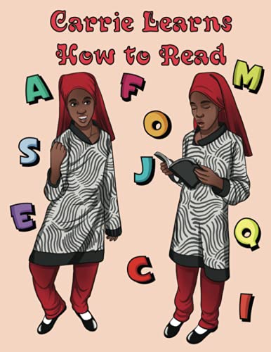 Carrie Learns How to Read!: The Coloring Book