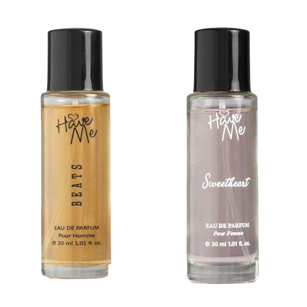 HAVE ME Beats - Sweetheart Eue De Perfume Pour Homme E | Long-Lasting, Fresh & Powerful Fragrance | Luxury Unisex Perfume Gift Set | (30 Ml)