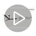 Image of Goldmedal Senora 1200 mm BEE Certified Star Rated Decorative Ceiling Fan | Anti Dust| High Air Delivery| High RPM | 2 years Warranty (Chocolate Gold)